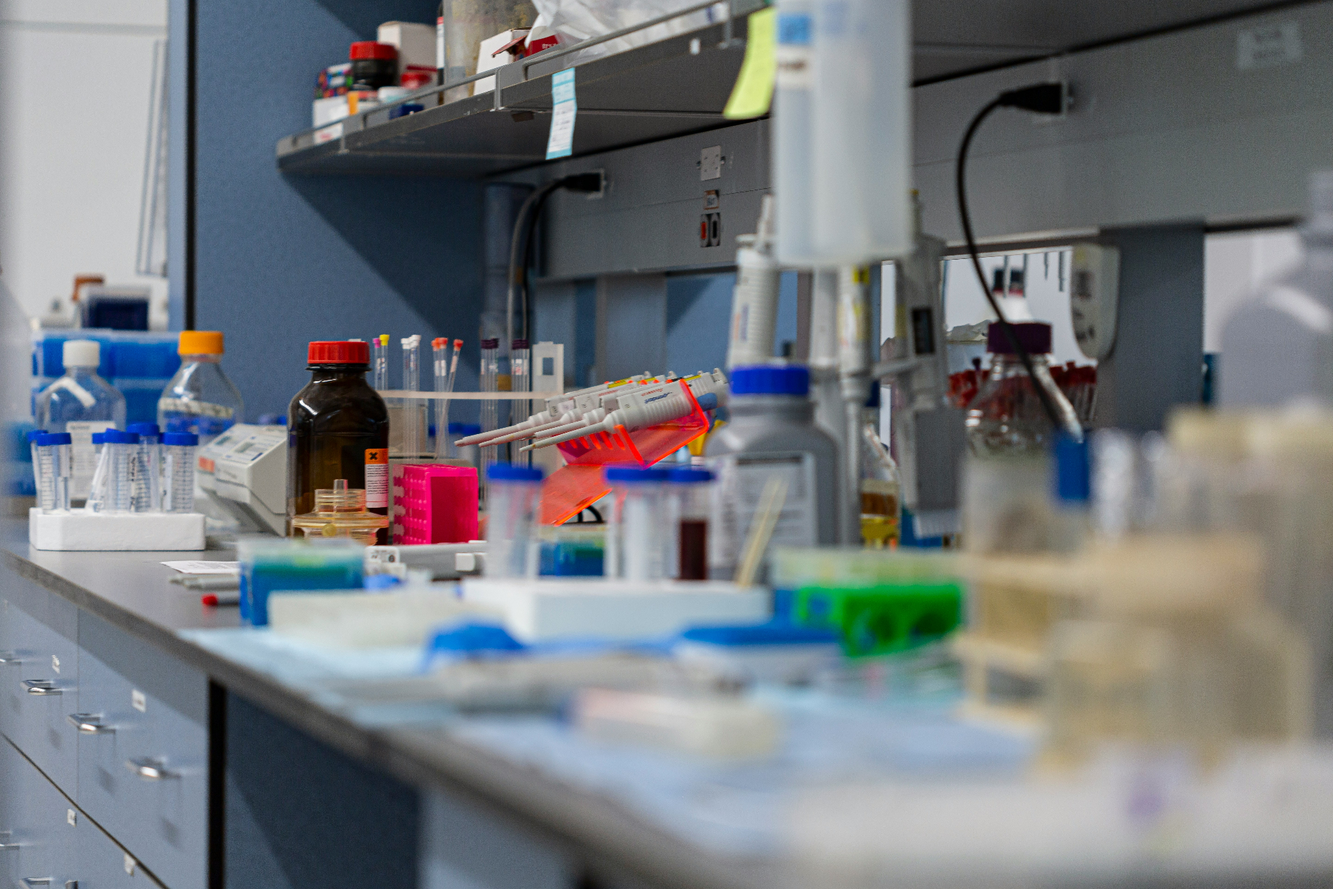 Biomedical science laboratory.
